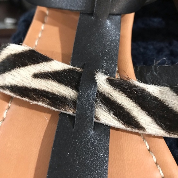 🦓Nine West Zebra Print Sandals - Picture 4 of 9